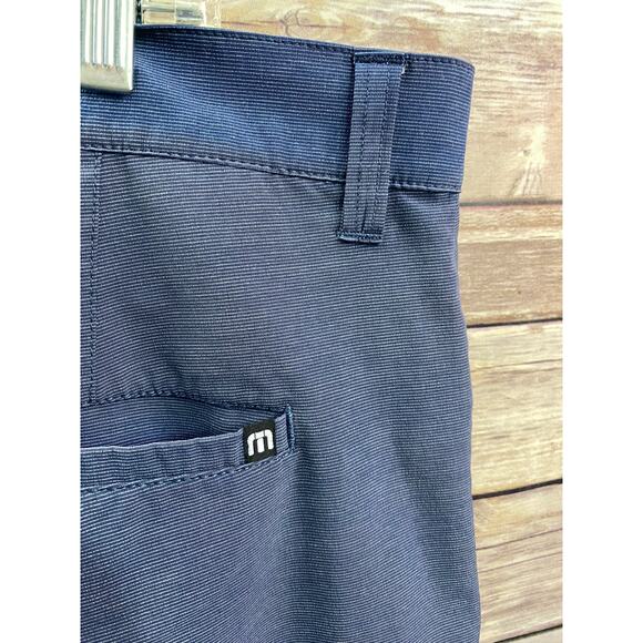 Travis Matthew Shorts Adult 36 Blue Chino Golf Performance Outdoors Mens - Picture 3 of 6